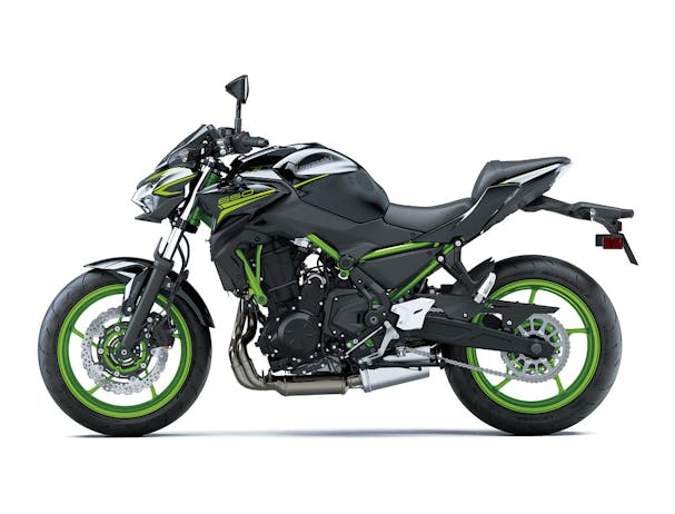 Kawasaki Z650L SE in Metallic Spark Black colour
