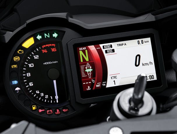 KAWASAKI NINJA H2 CARBON instrument panel