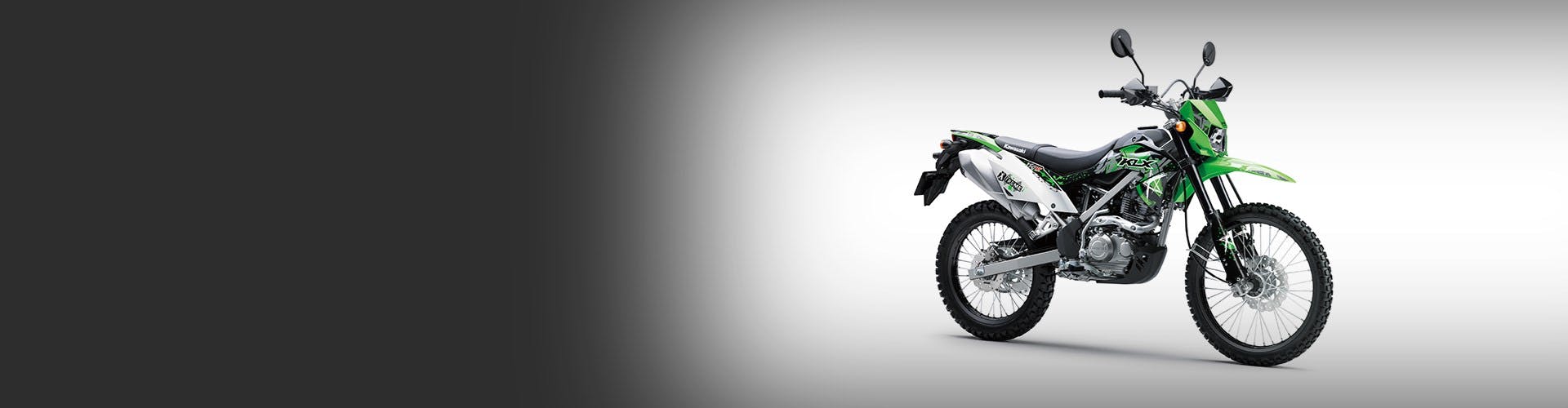 Kawasaki KLX150BF in Lime Green colour