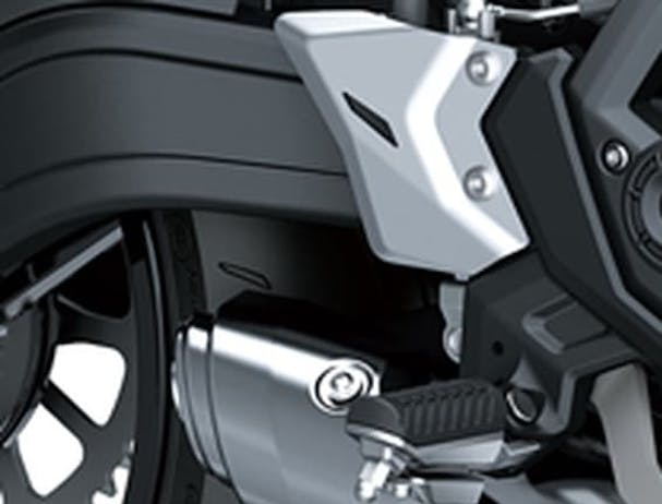 Kawasaki Z650L footpeg