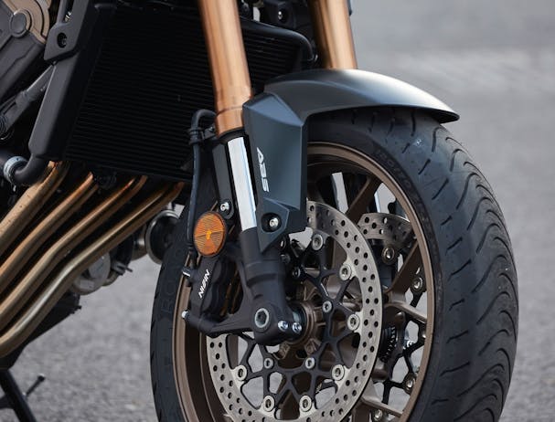 Honda CB650R front suspension
