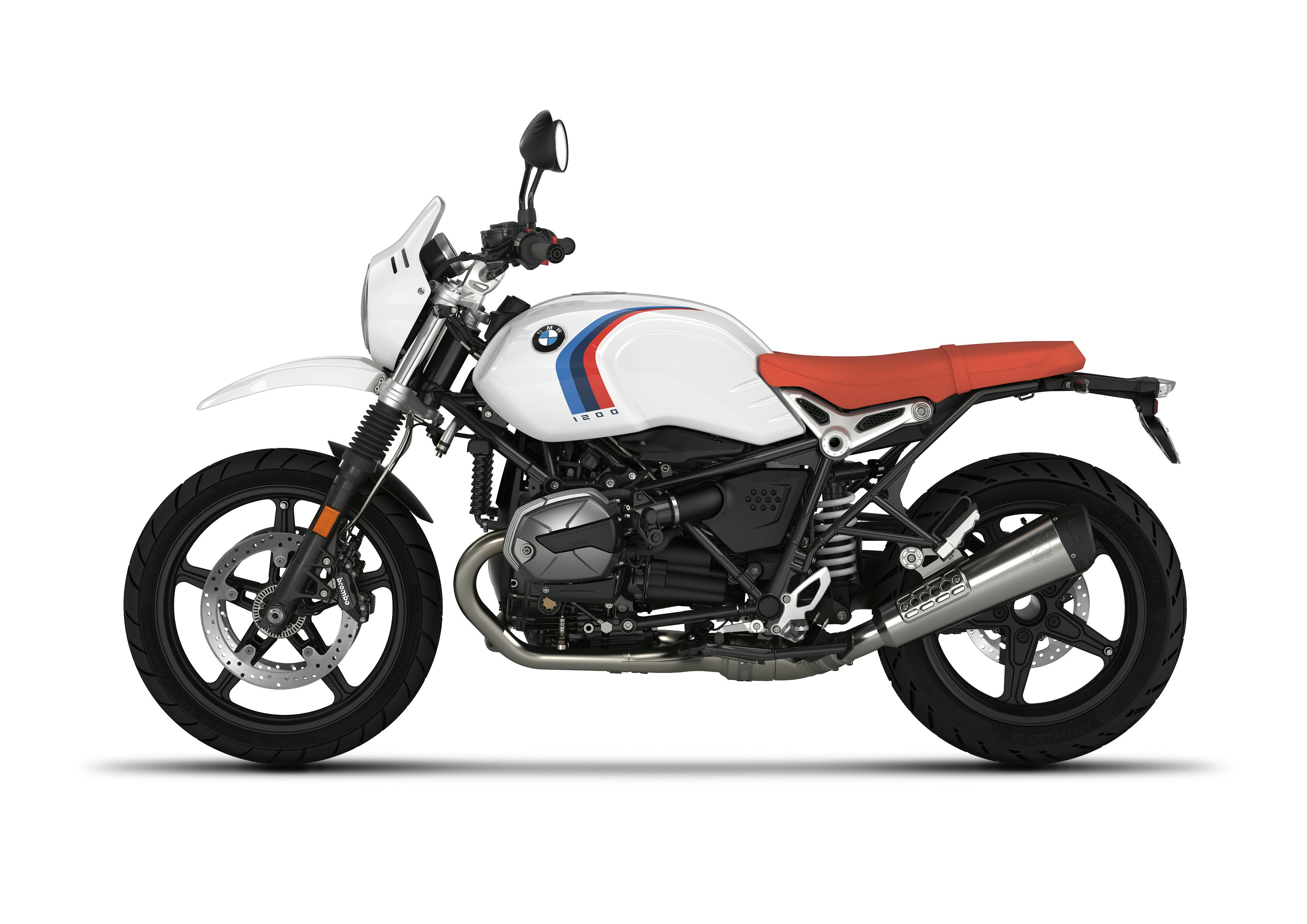 BMW R nineT Urban G/S in Light White colour