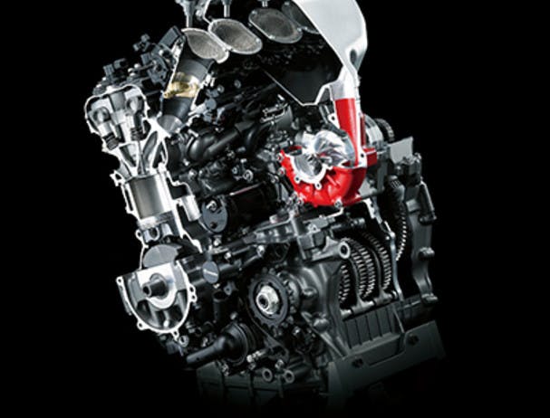 KAWASAKI NINJA H2 CARBON engine
