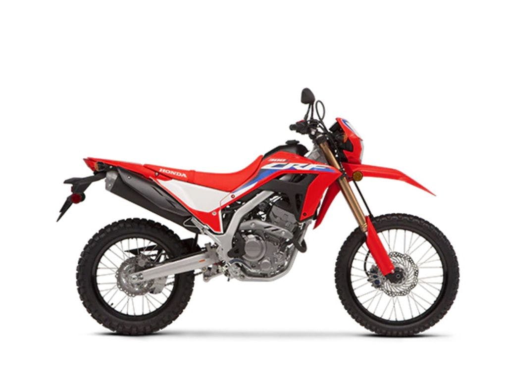 Honda CRF300L in extreme red colour