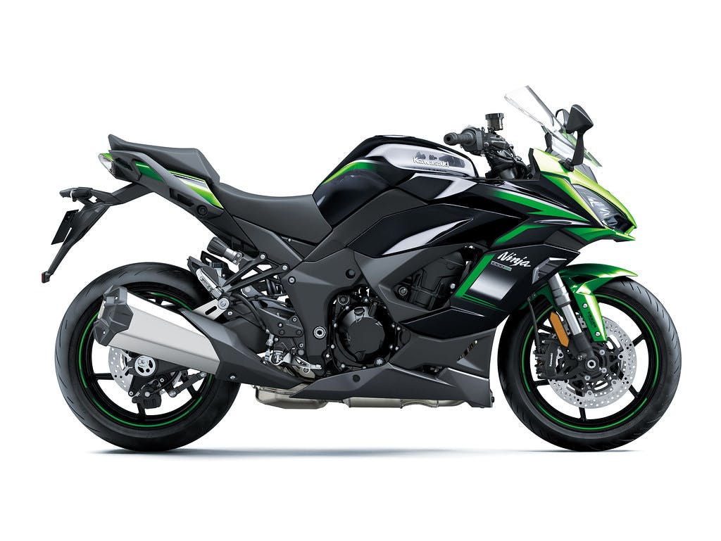 Kawasaki Ninja 1000SX (SE) in Emerald Blazed Green with Metallic Diablo Black and Metallic Flat Spark Black colour
