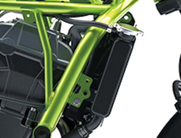 Kawasaki Z650L radiator