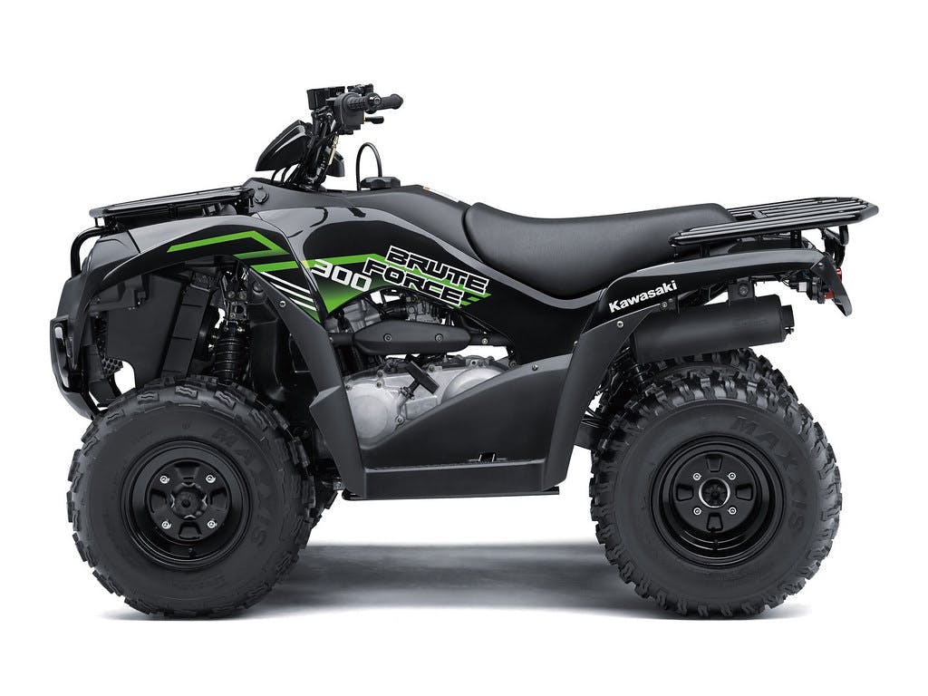 KAWASAKI Brute Force 300 in Super Black colour