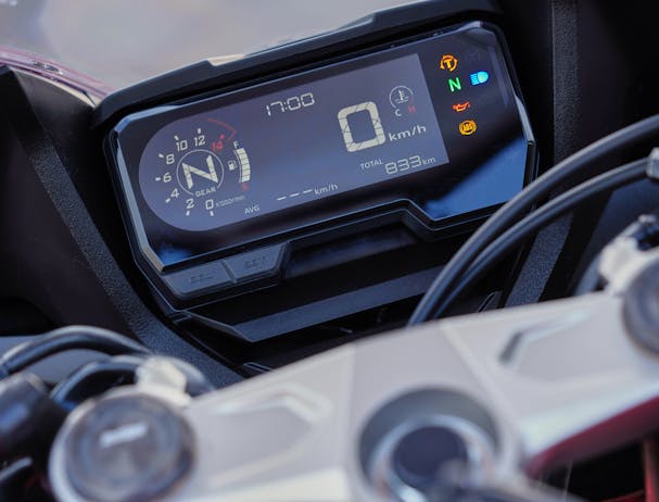Honda CBR650R LCD display