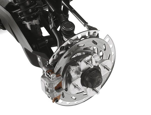 Yamaha Kodiak 700 EPS disc brakes