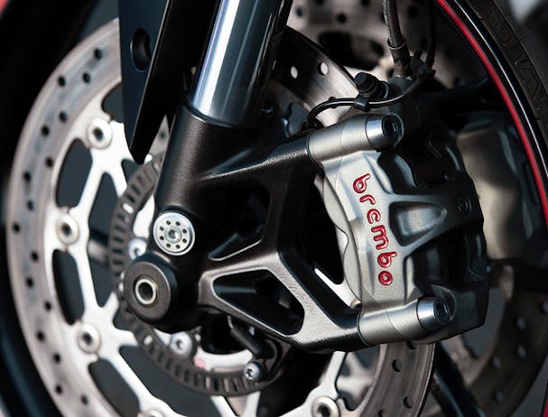 Triumph Street Triple RS brake