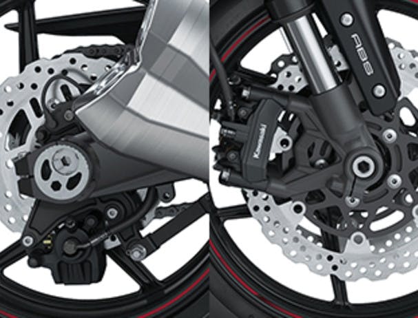 KAWASAKI Z1000 brakes