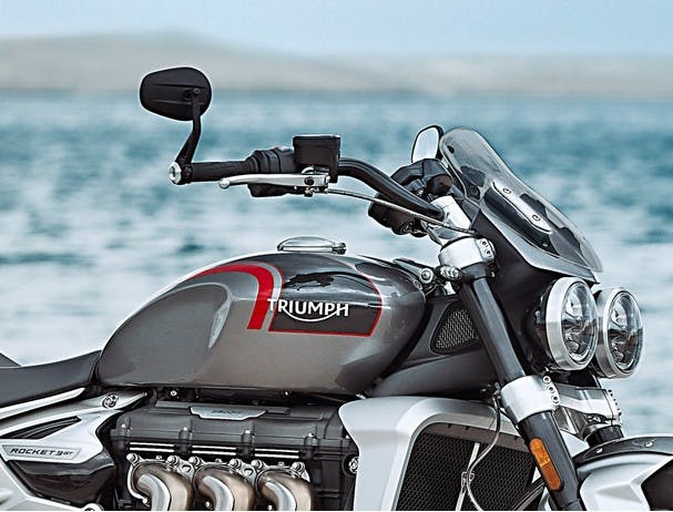 Triumph Rocket 3 GT fly screen