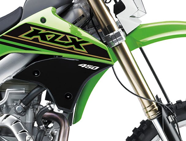 Kawasaki KLX450R front suspension