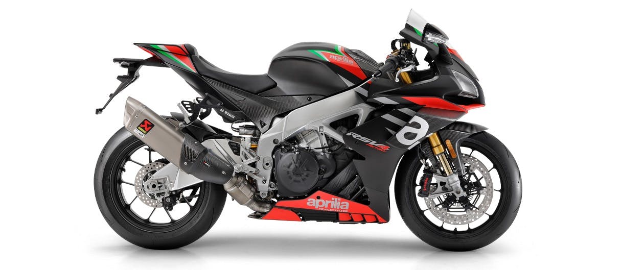 Aprilia RSV4 RF in Superpole colour