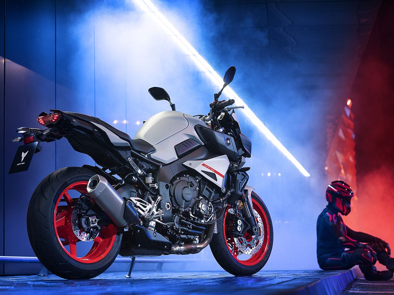 Yamaha MT-10 in Ice Fluo colour