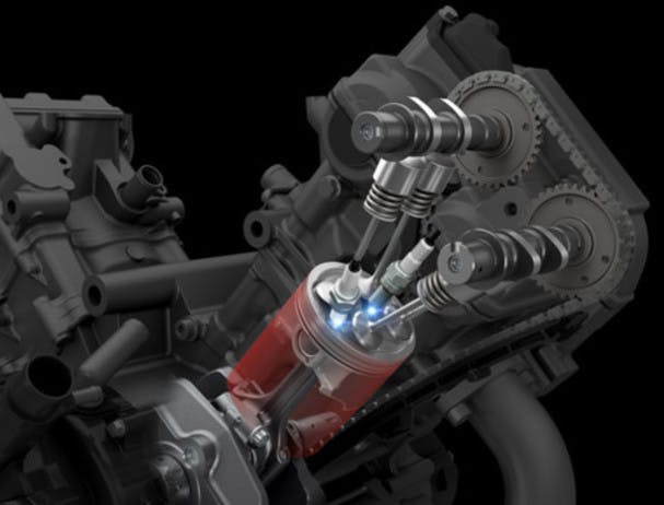 SUZUKI SV650 dual spark technology