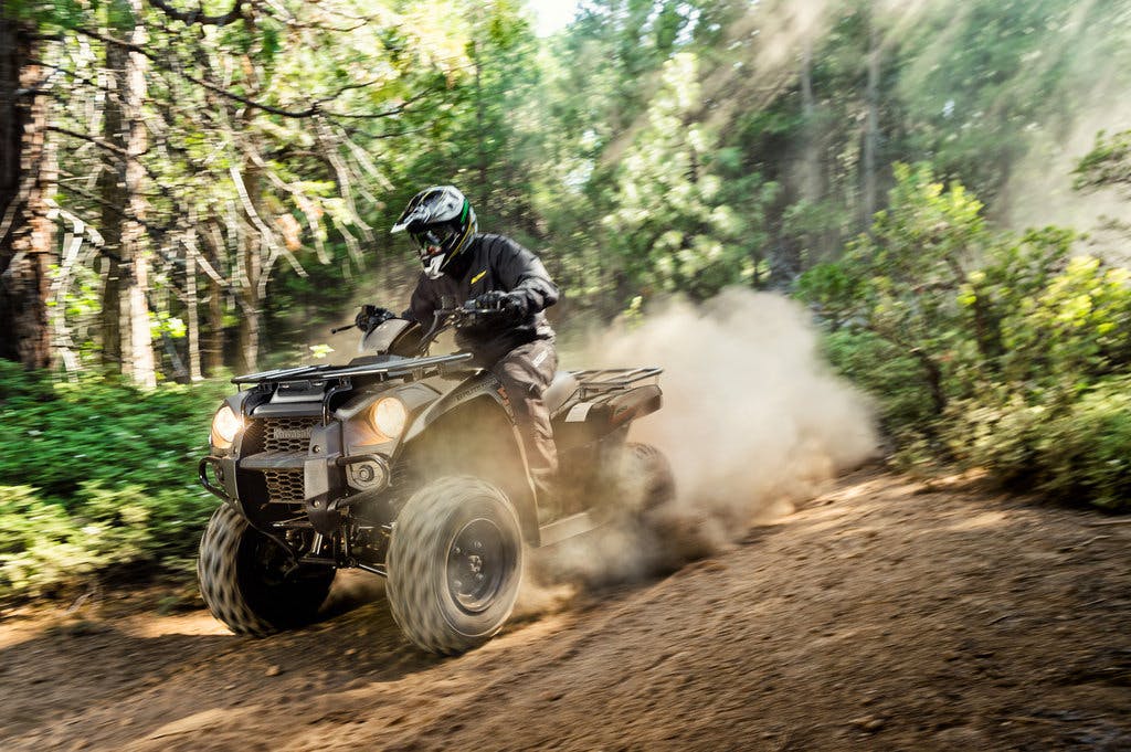 2018 KAWASAKI BRUTE FORCE 300 Being Ridden Off Road