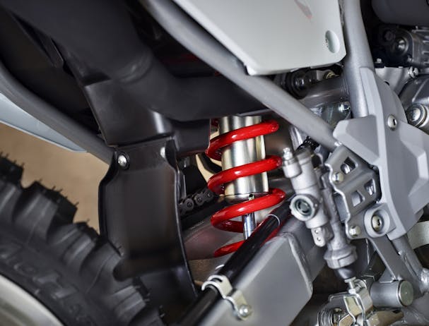 Honda CRF250F rear suspension