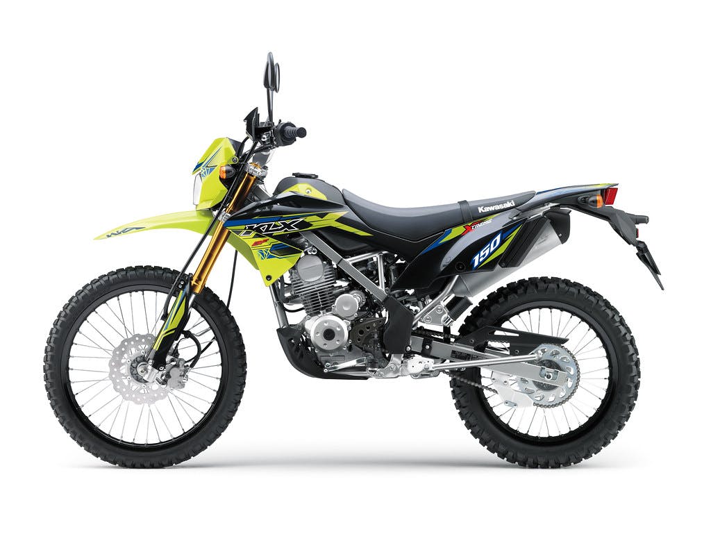 Kawasaki KLX150BF SE in Neon Green / Ebony colour