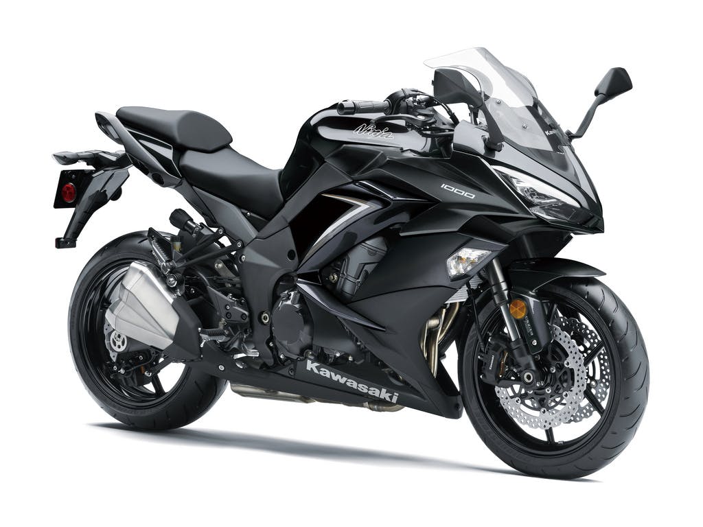 KAWASAKI NINJA 1000 in metallic spark black and metallic graphite grey colour