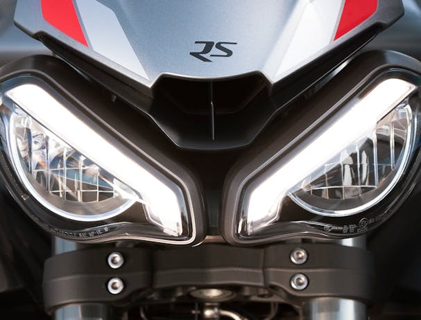 Triumph Street Triple RS Twin LED headlights