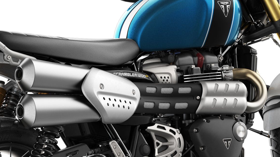 scrambler 1200 xe exhaust