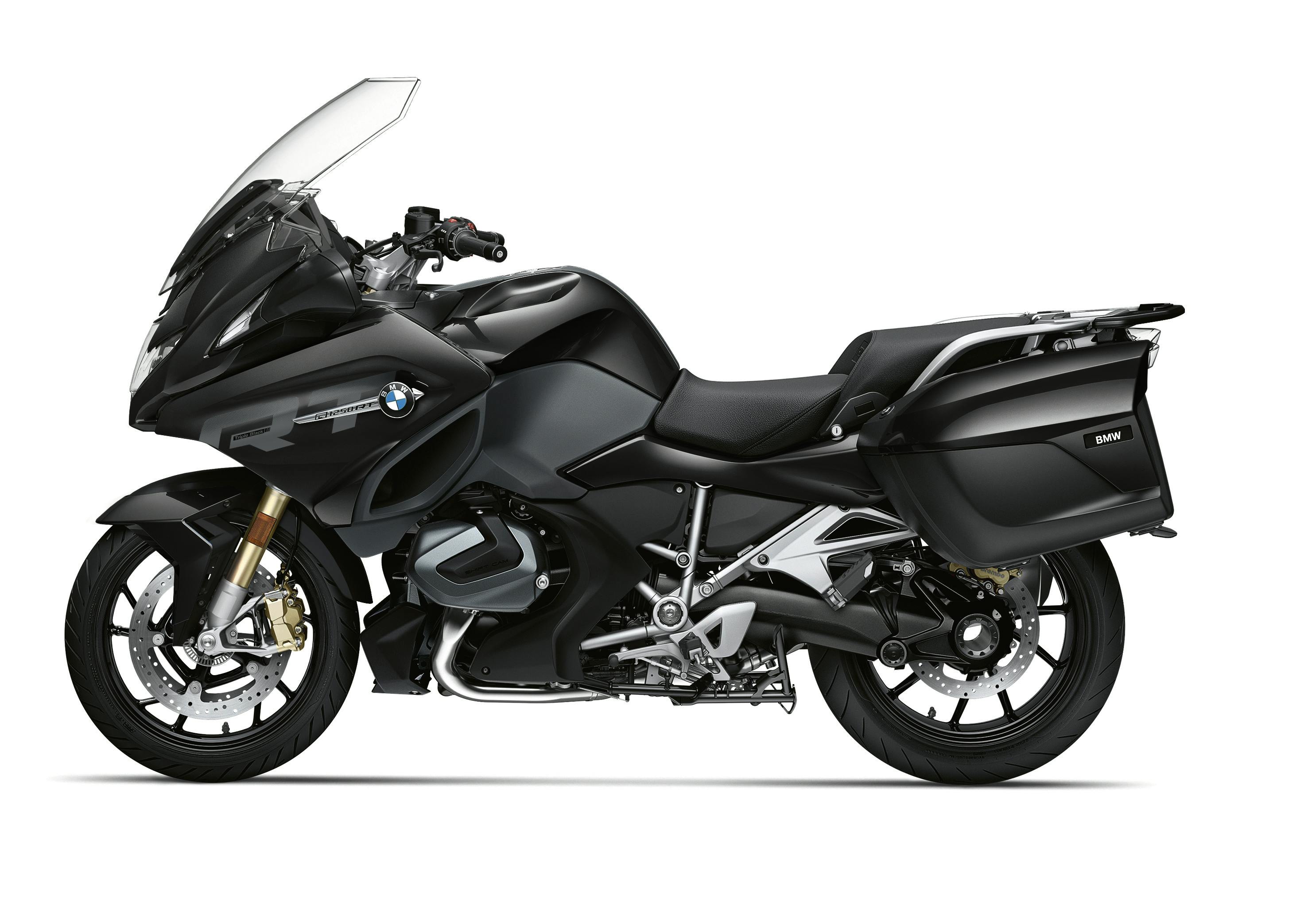 BMW R 1250 RT Triple Black in Black Storm Metallic colour