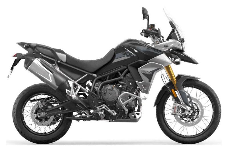 Tiger 900 Rally in Pure White colour