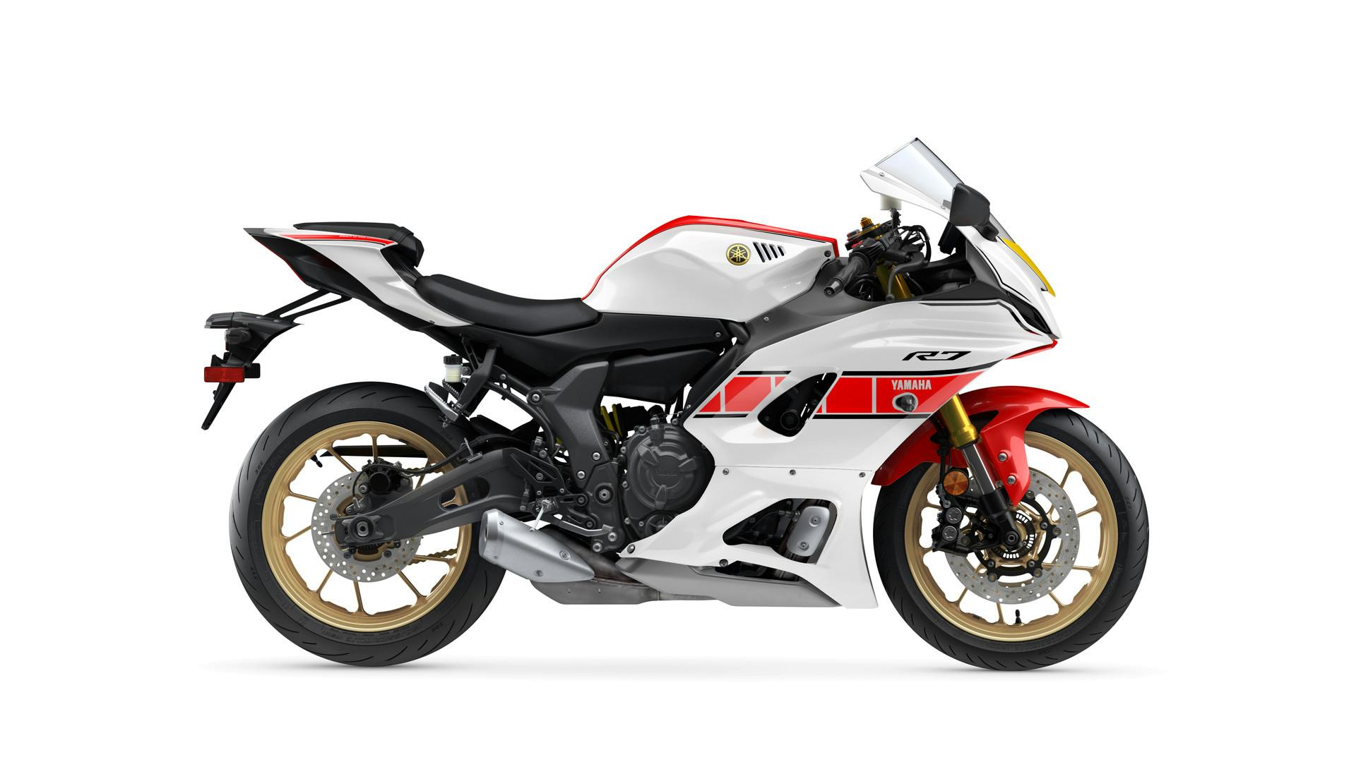 Yamaha YZF-R7LA in World GP 60th Anniversary Edition