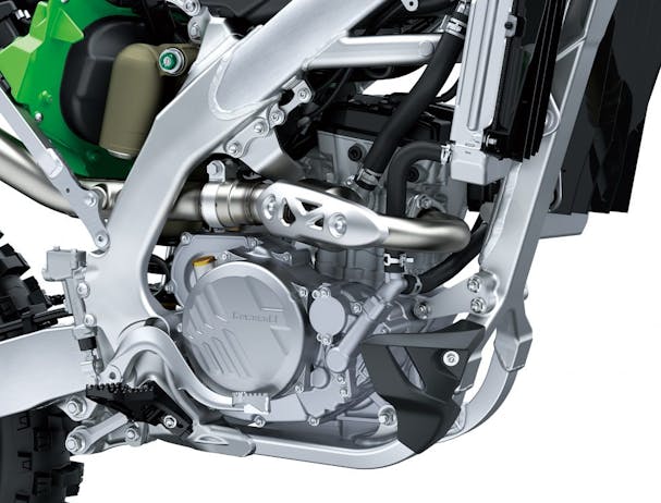KawasakiI KX250's engine