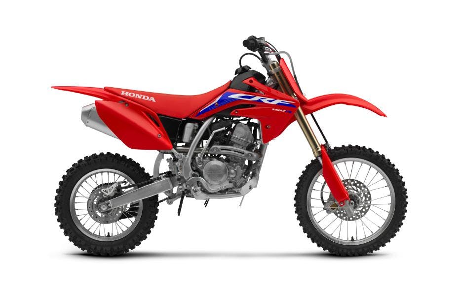 Honda CRF150R in extreme red colour