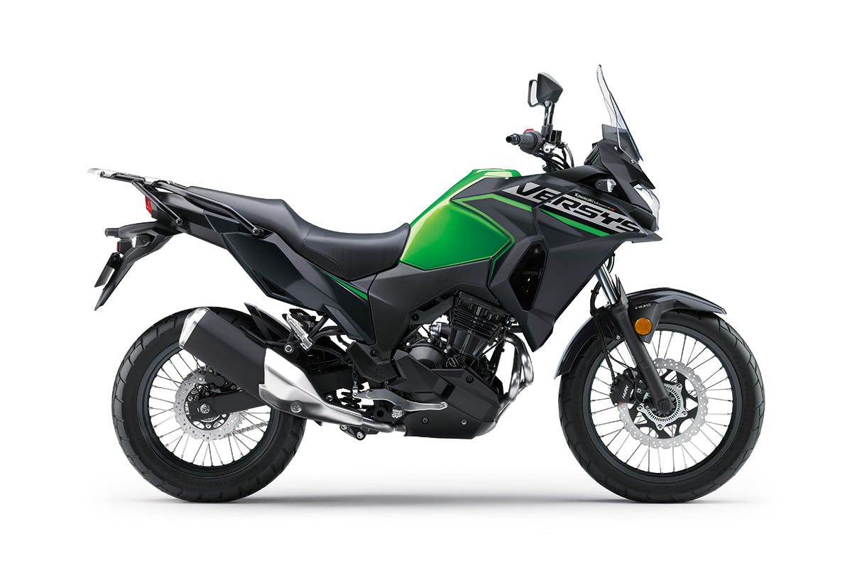 Kawasaki Versys-X 300 in lime green and black colour