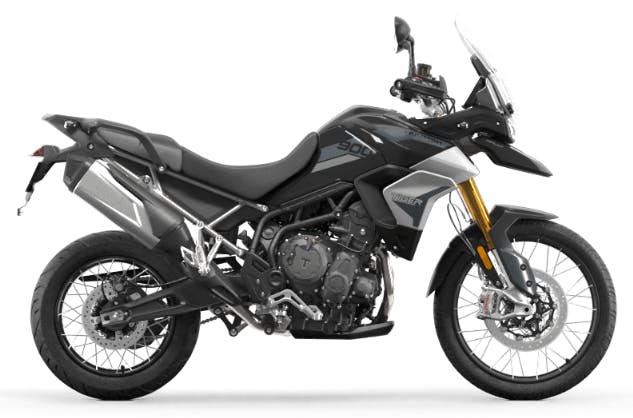 Tiger 900 Rally in Sapphire Black colour