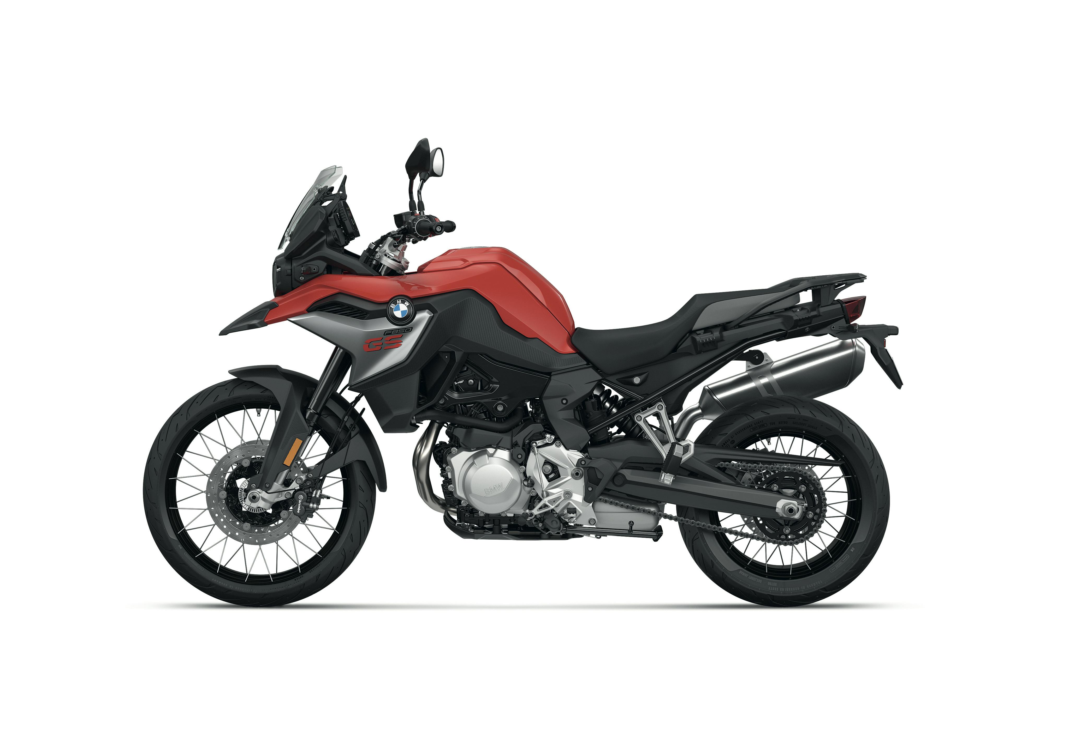 BMW F 850 GS racing red colour