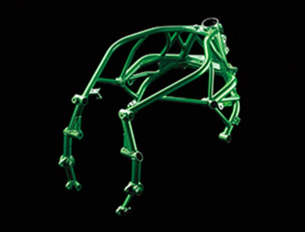 KAWASAKI NINJA H2 CARBON trellis frame