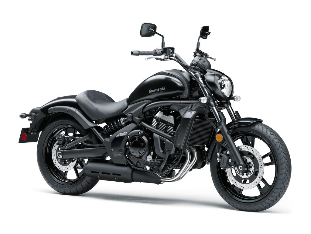 KAWASAKI VULCAN S in metallic flat spark black colour