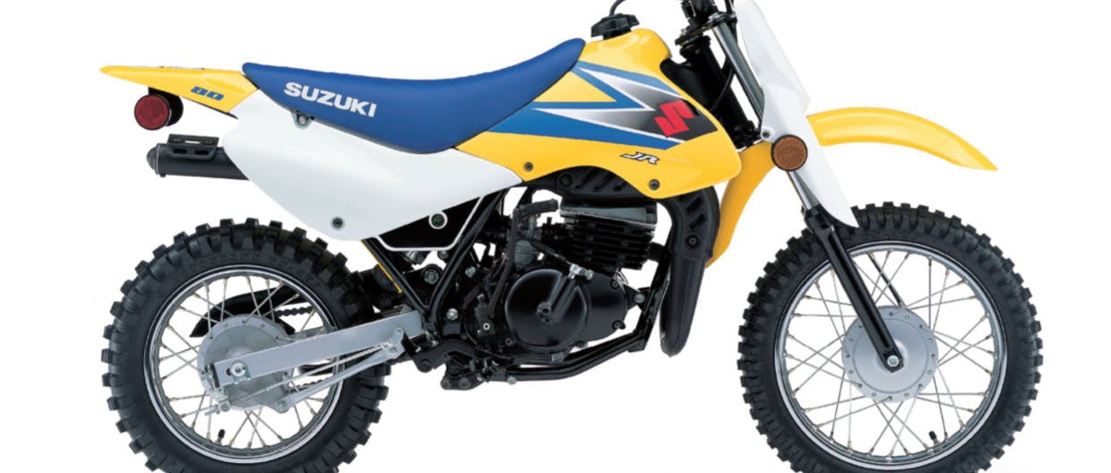 SUZUKI JR80 in champion yellow no.2 colour