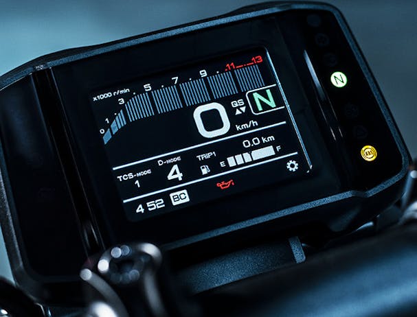 Yamaha MT-09SP tft instrument