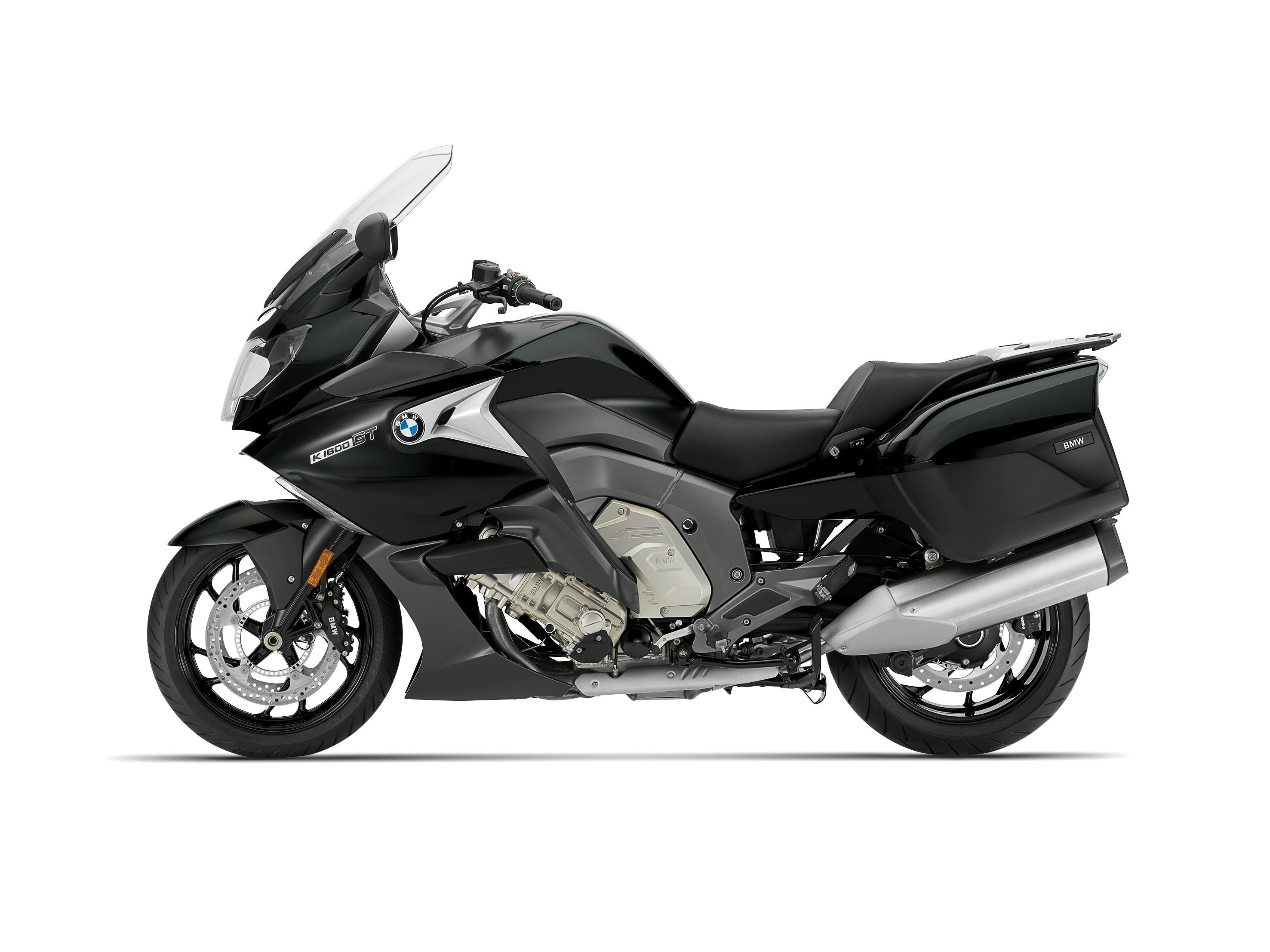 BMW K 1600 GT in black storm metallic colour
