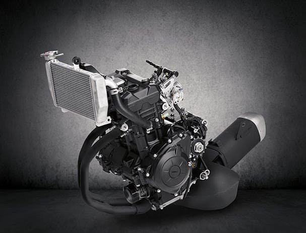 Yamaha YZF-R3 engine