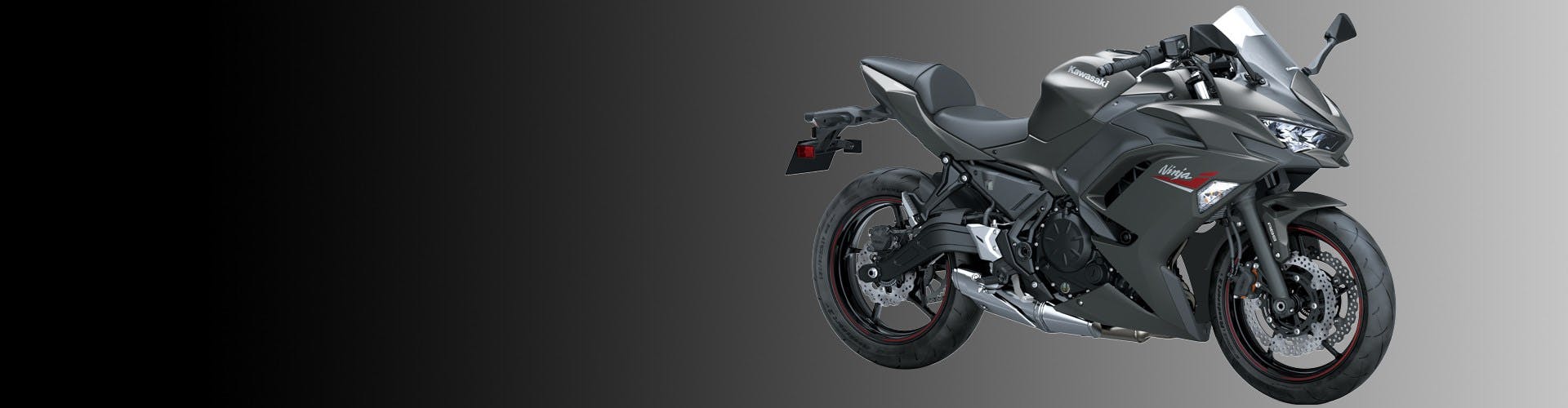 Kawasaki NINJA 650L in Metallic Matte Graphene Steel Gray colour