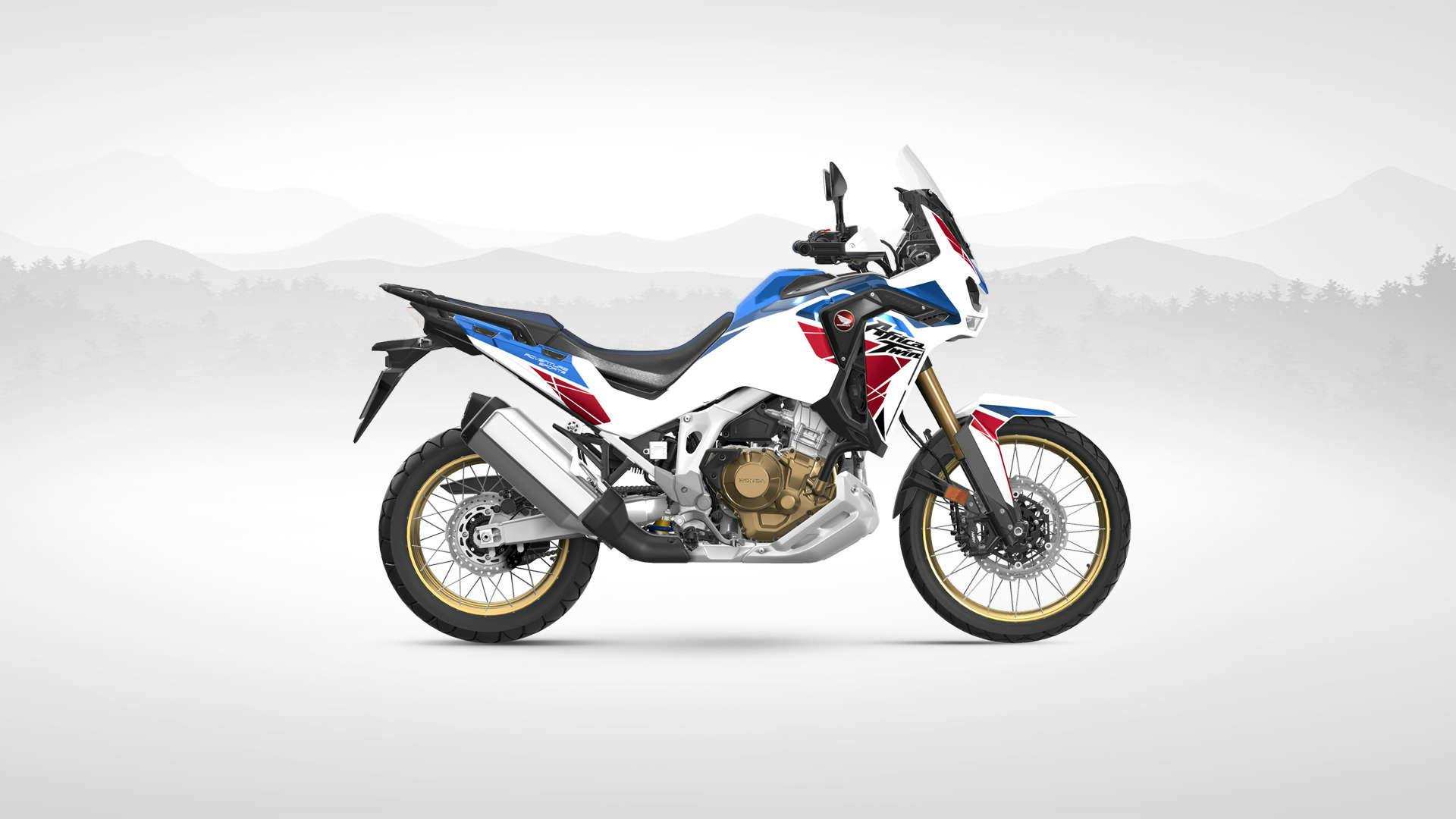 Honda Africa Twin Adventure Sports in Pearl Glare White colour