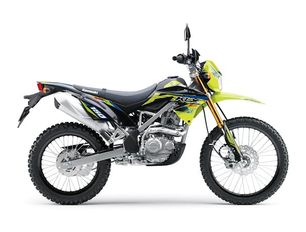 Kawasaki KLX150BF SE in Neon Green / Ebony colour