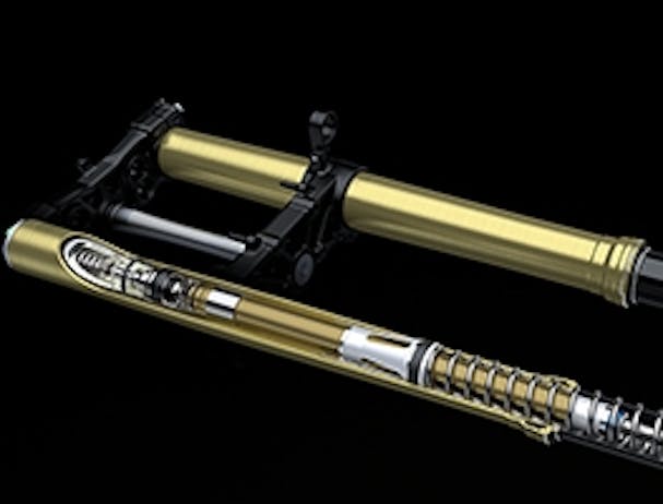 KX450 Kashima coat fork