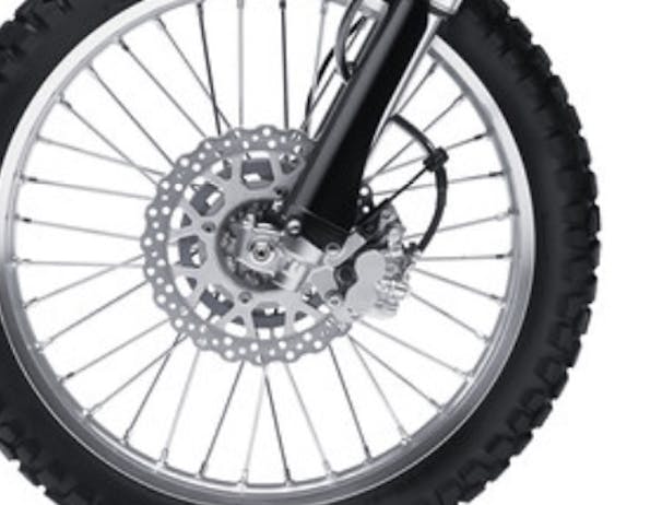 Kawasaki KLX250S brake