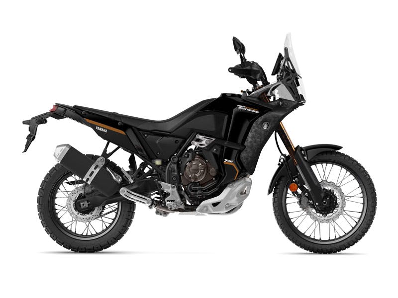 Yamaha Tenere 700 World Raid in midnight black colour