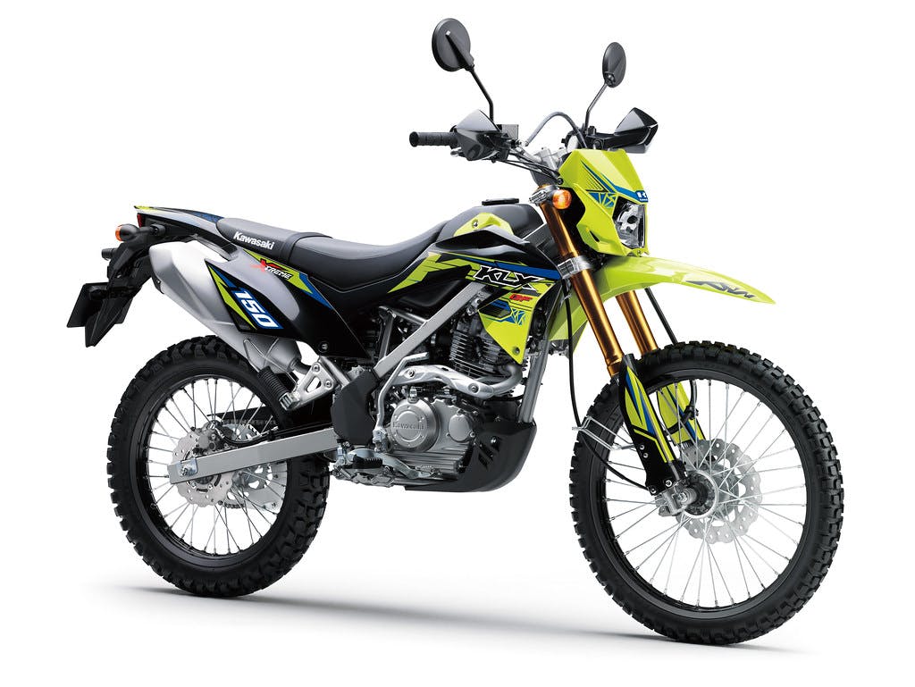 Kawasaki KLX150BF SE in Neon Green / Ebony colour