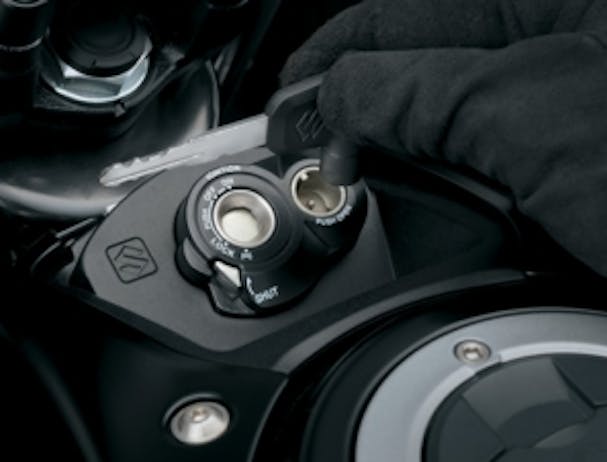Suzuki GSX-S125 Shutter-key lock system