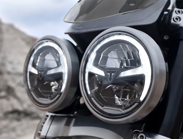 Triumph Rocket 3 GT headlight