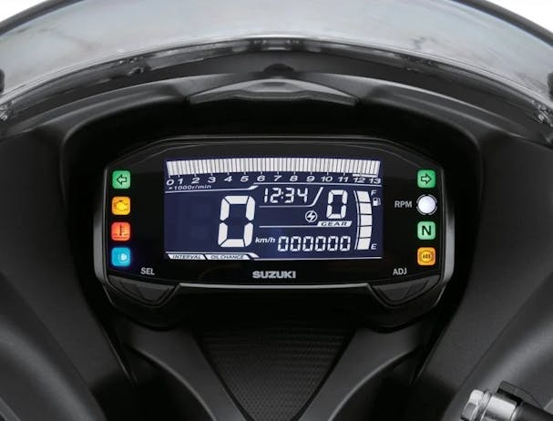 Suzuki GSX-S125 LCD instrument panel